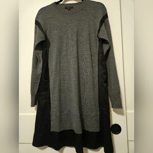 Rag & bone 100% silk Sadie Merino Wool & Silk-Blend Shift Sweater Dress